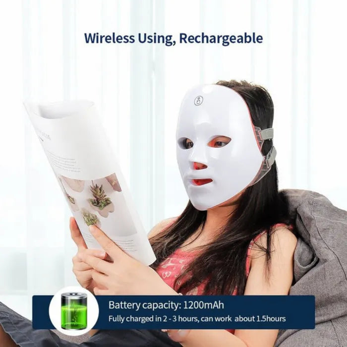 Aveline 7-in-1 LED Face Mask